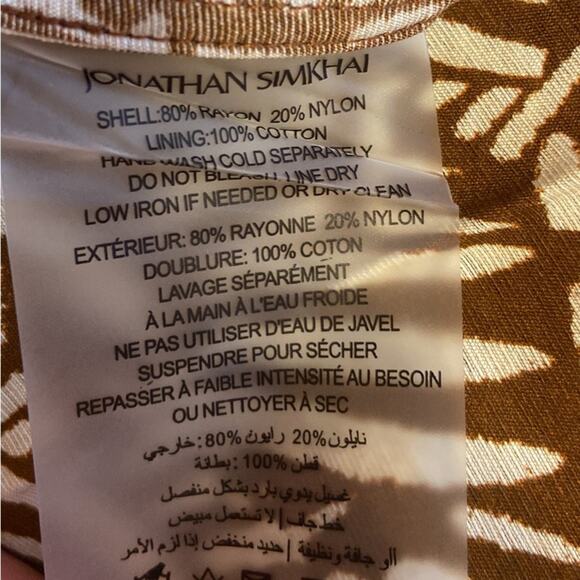 NWT MSRP $445 Jonathan Simkhai Laurel Maxi Dress sz XS - Picture 4 of 4